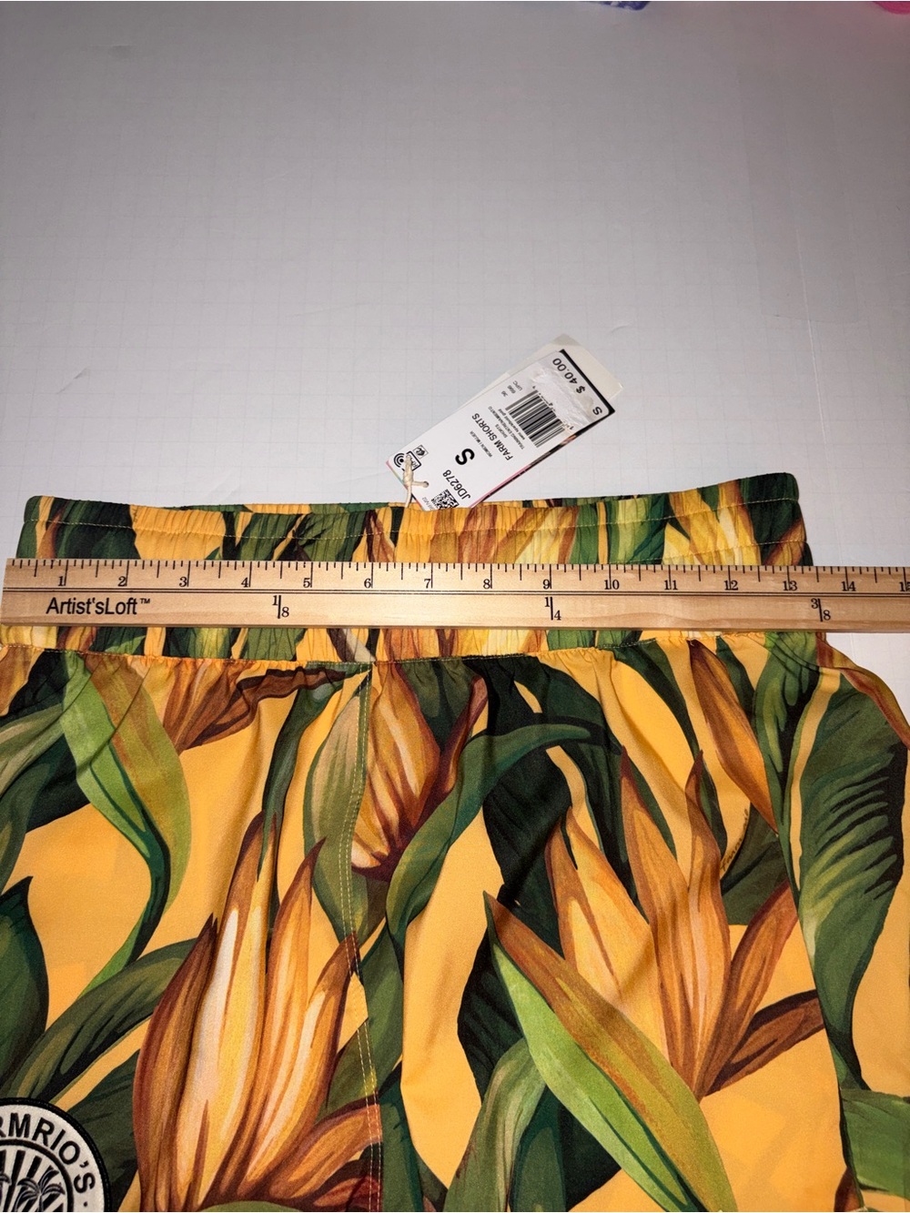 FARM Rio X Addias Pacer Shorts Small NWT - Picture 15 of 16